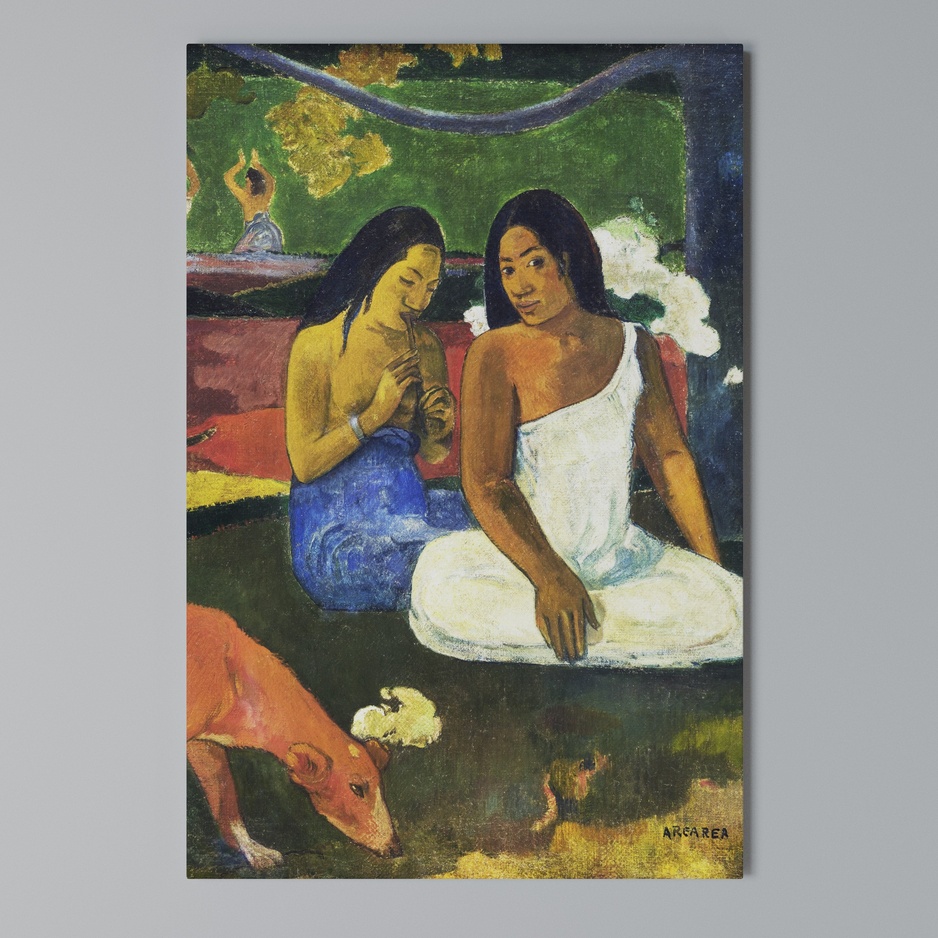 AREAREA BY GAUGUIN Cuadro en lienzo vertical