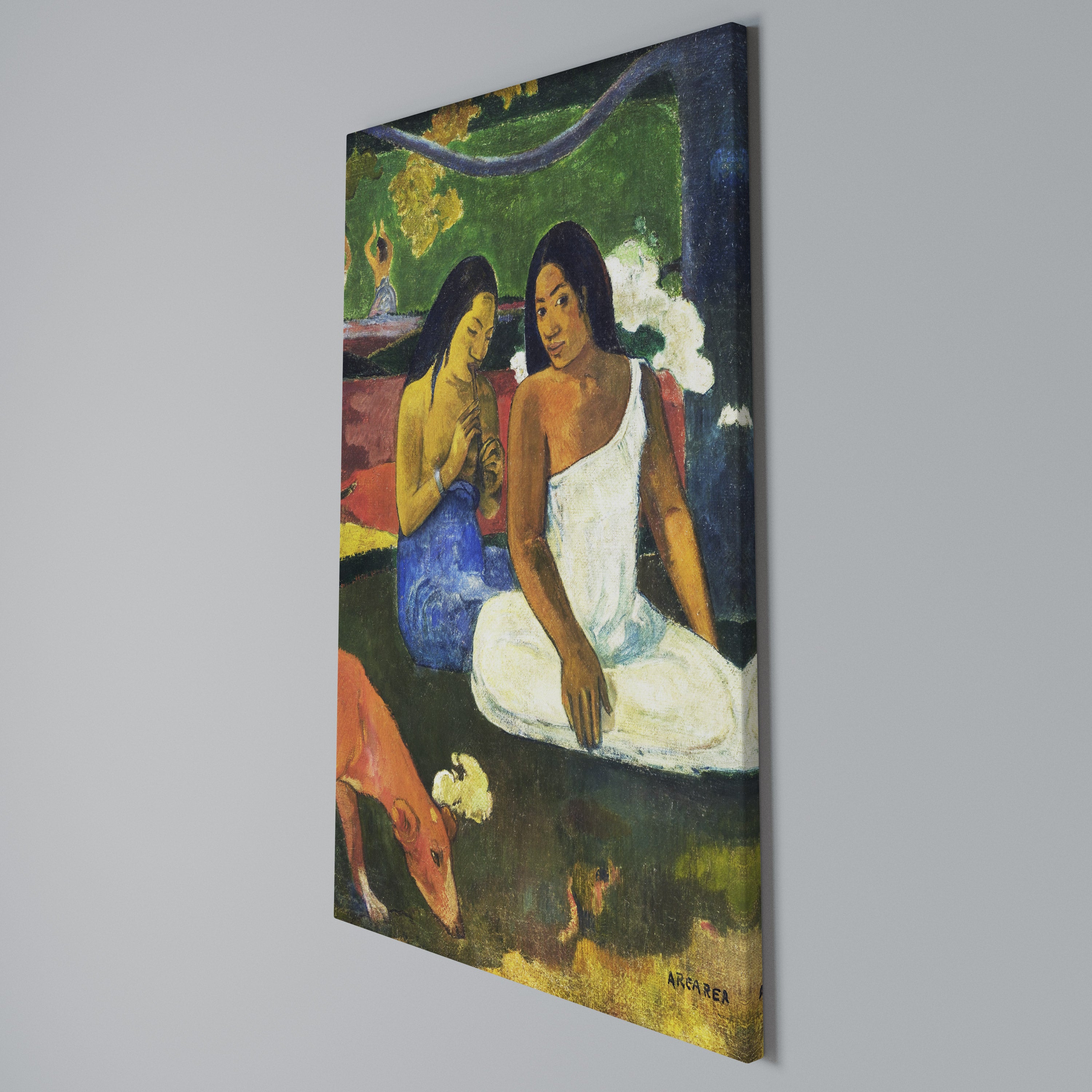 AREAREA BY GAUGUIN Cuadro en lienzo vertical