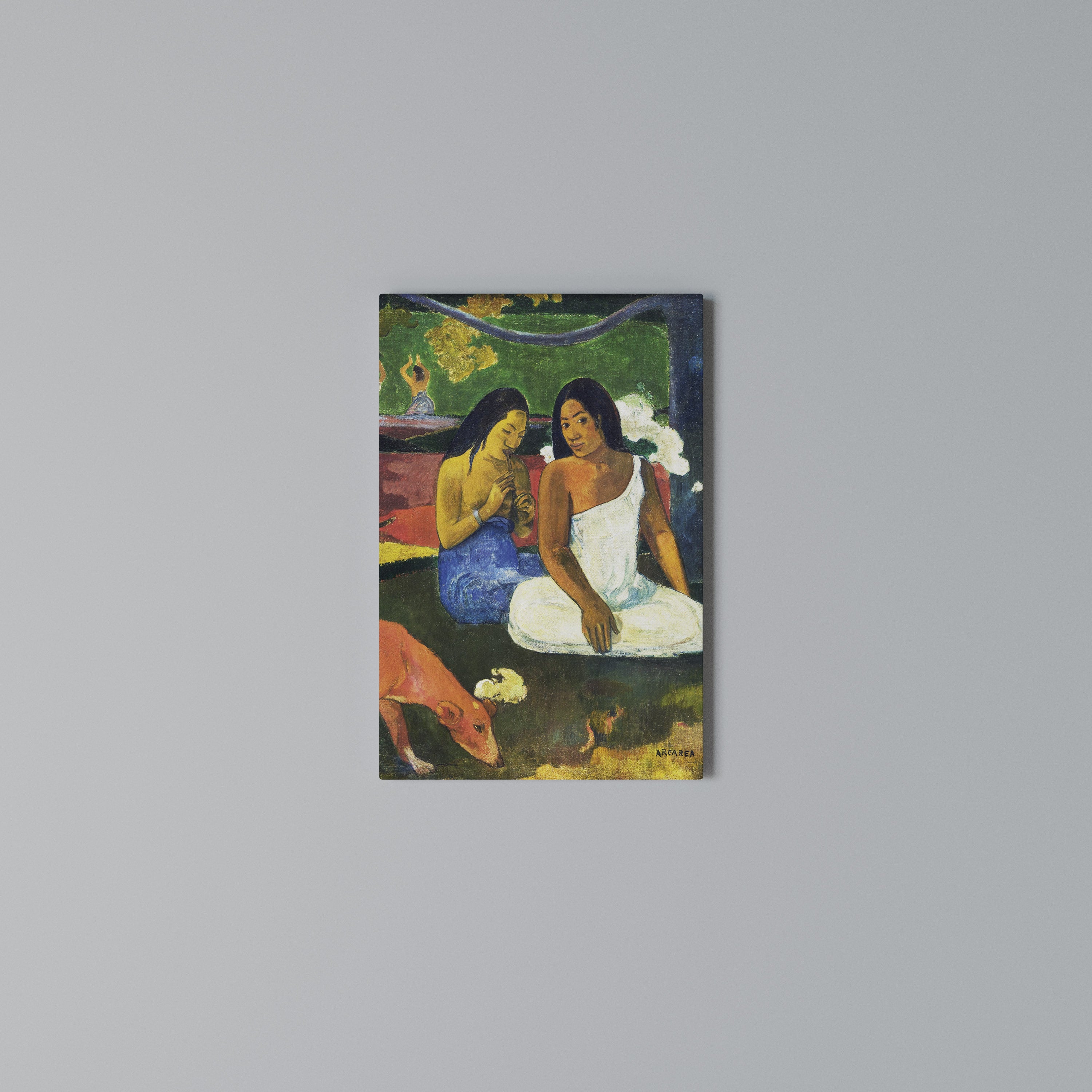 AREAREA BY GAUGUIN Cuadro en lienzo vertical
