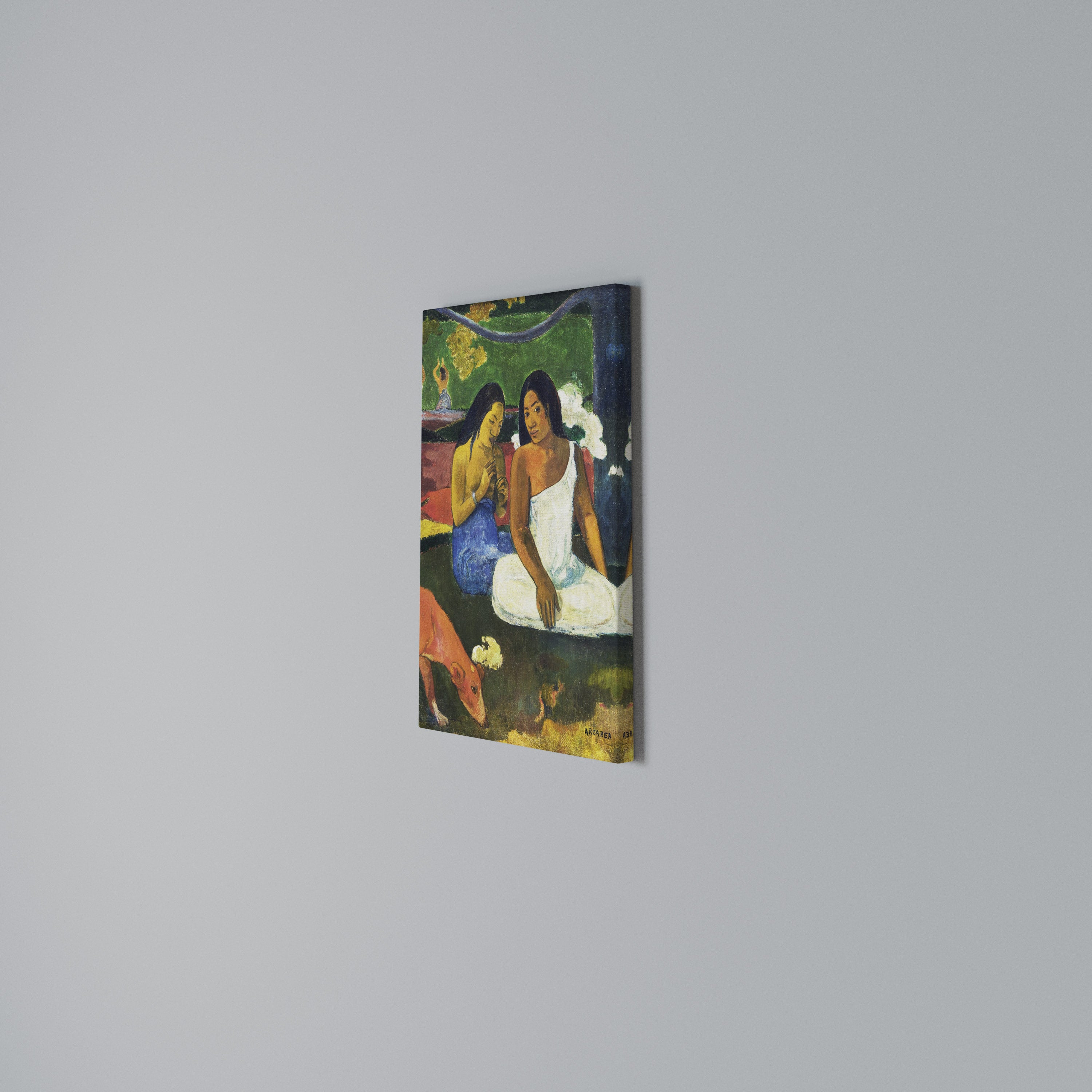 AREAREA BY GAUGUIN Cuadro en lienzo vertical