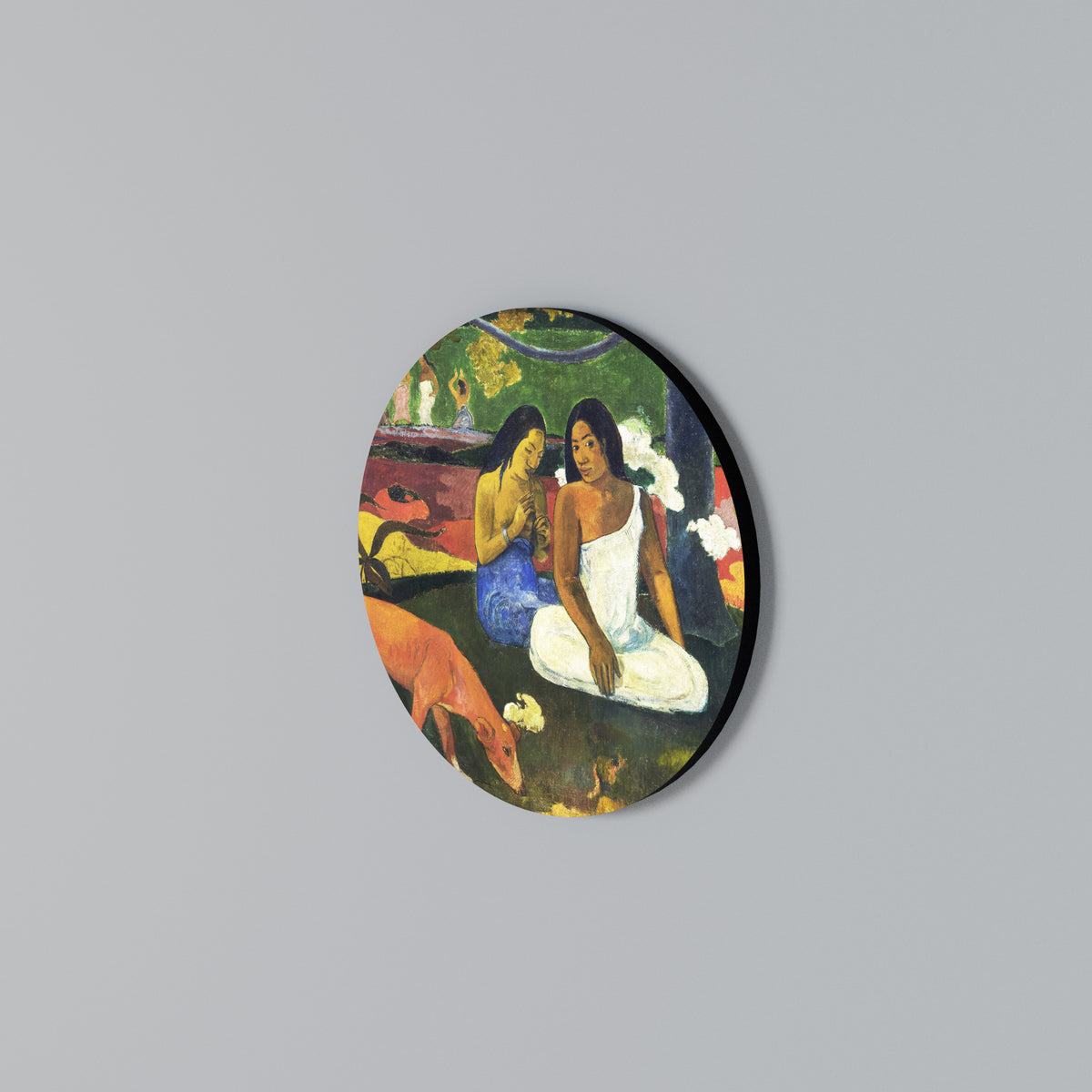 AREAREA BY GAUGUIN Arte de pared redondo