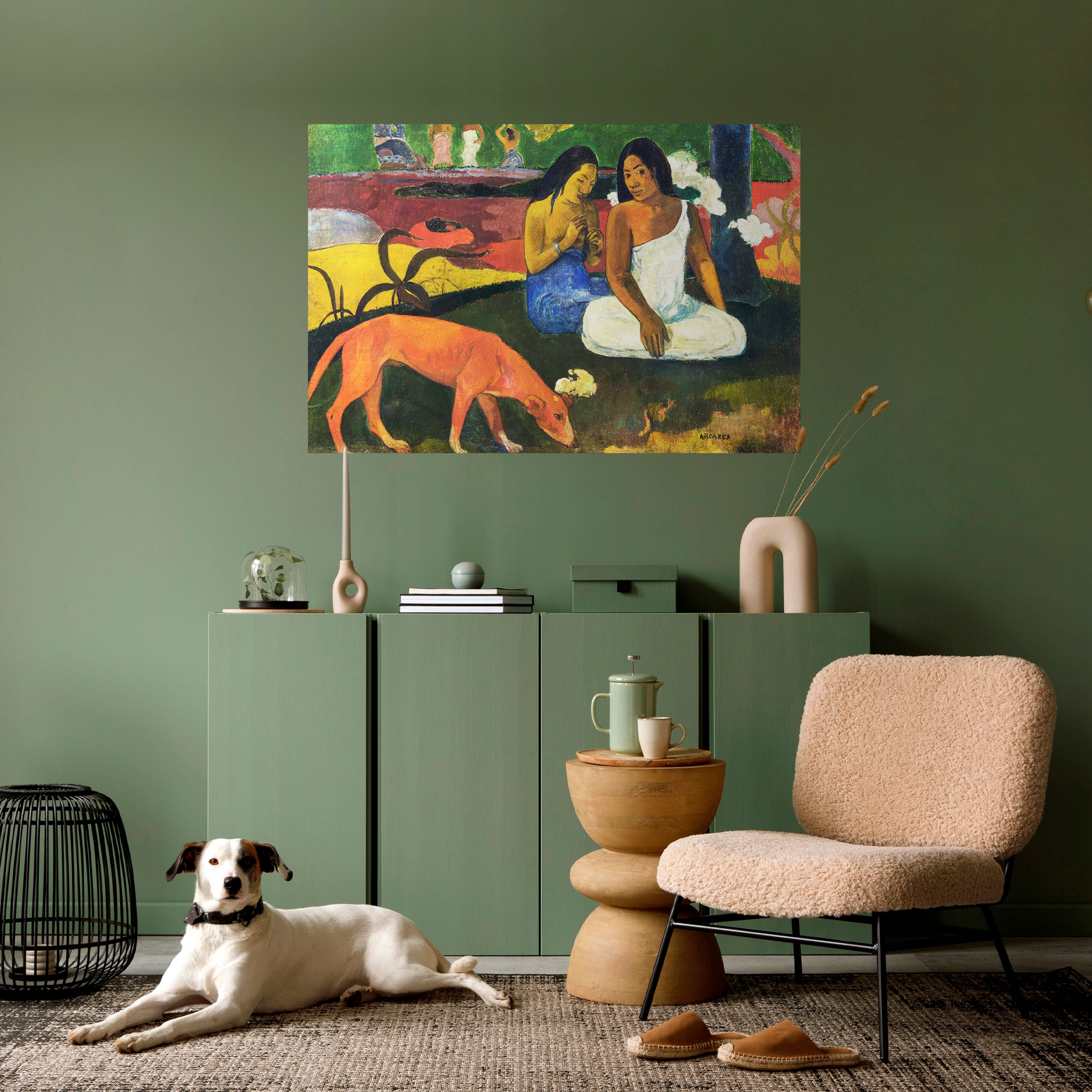 AREAREA BY GAUGUIN Peel and Stick Horizontal Poster
