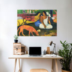 AREAREA BY GAUGUIN Peel and Stick Horizontal Poster
