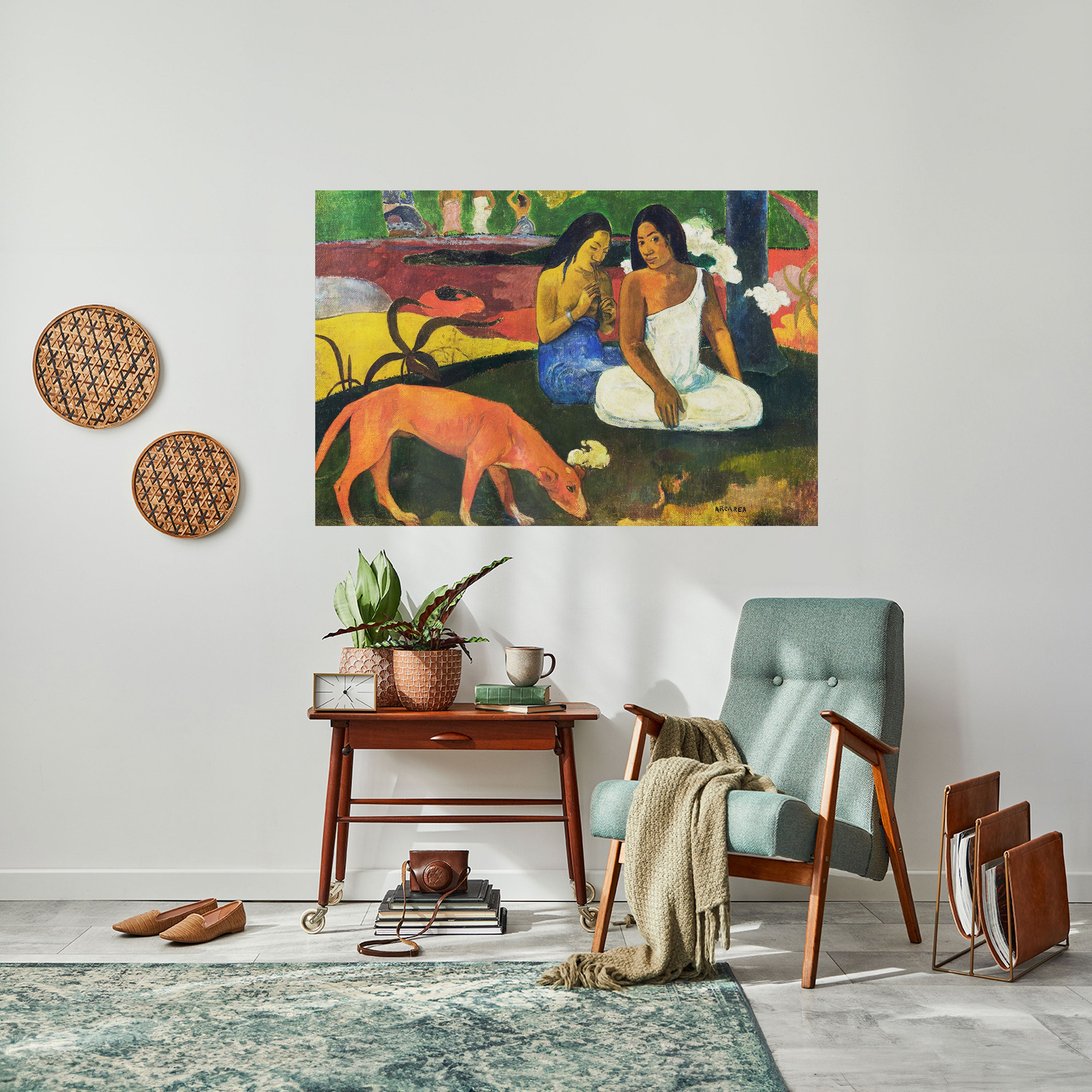 AREAREA BY GAUGUIN Peel and Stick Horizontal Poster