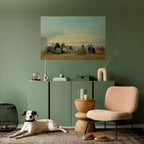 CHARMING COASTAL MOMENTS Peel and Stick Horizontal Poster