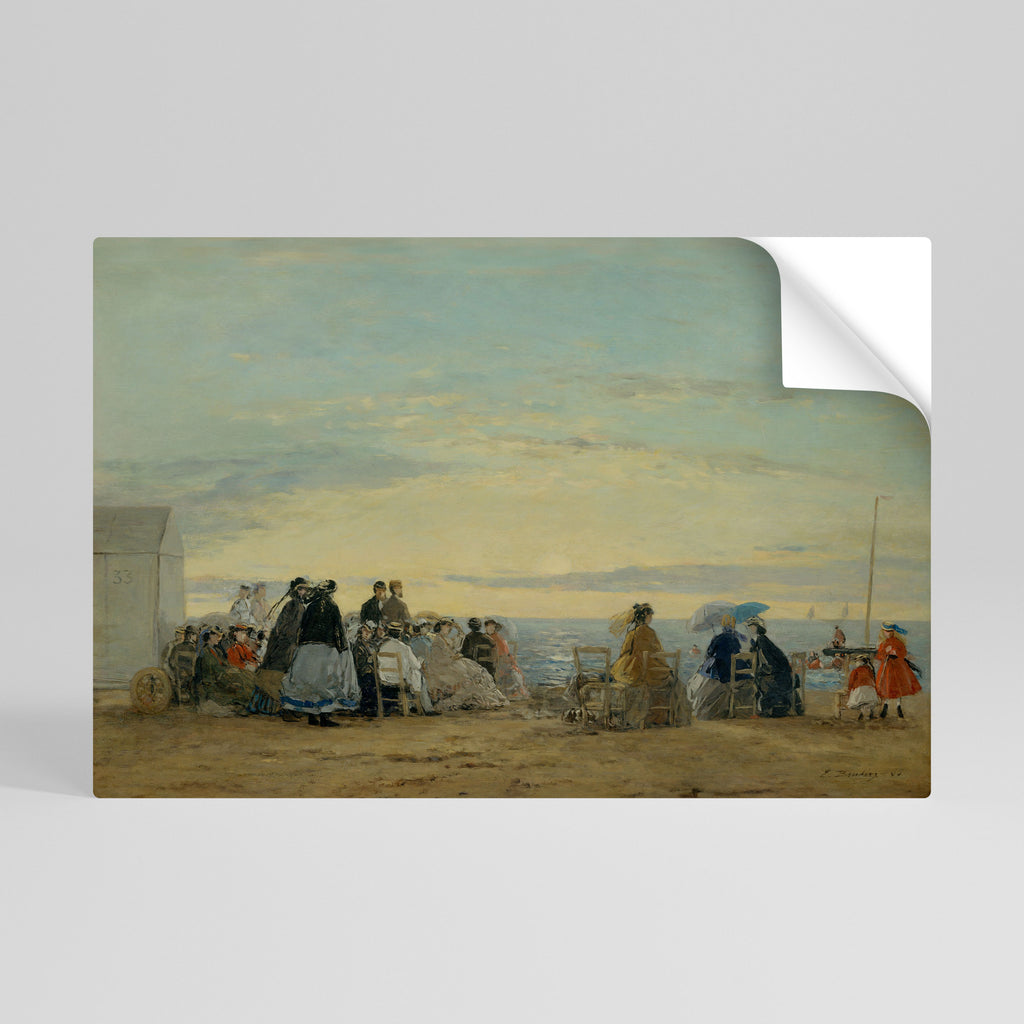 Póster horizontal autoadhesivo "MOMENTOS COSTEROS CON ENCANTO"