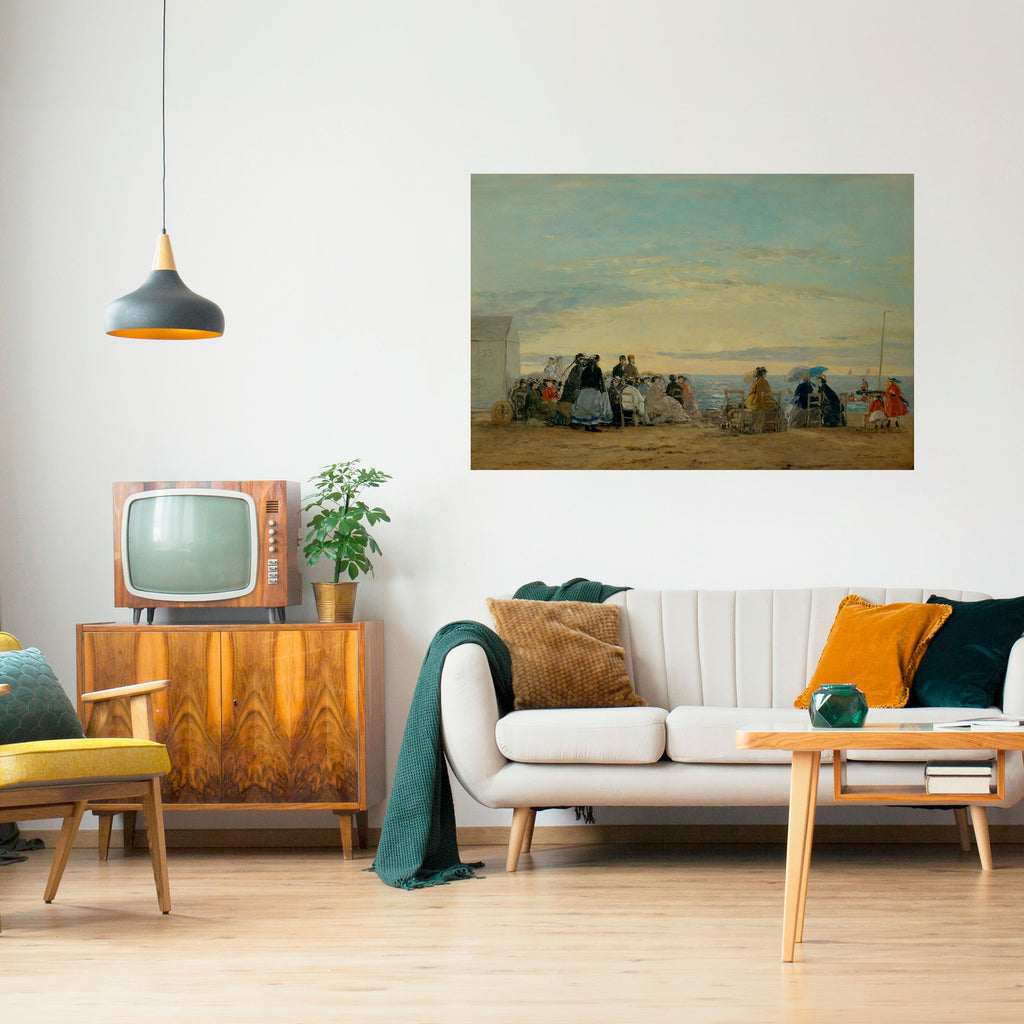 Póster horizontal autoadhesivo "MOMENTOS COSTEROS CON ENCANTO"