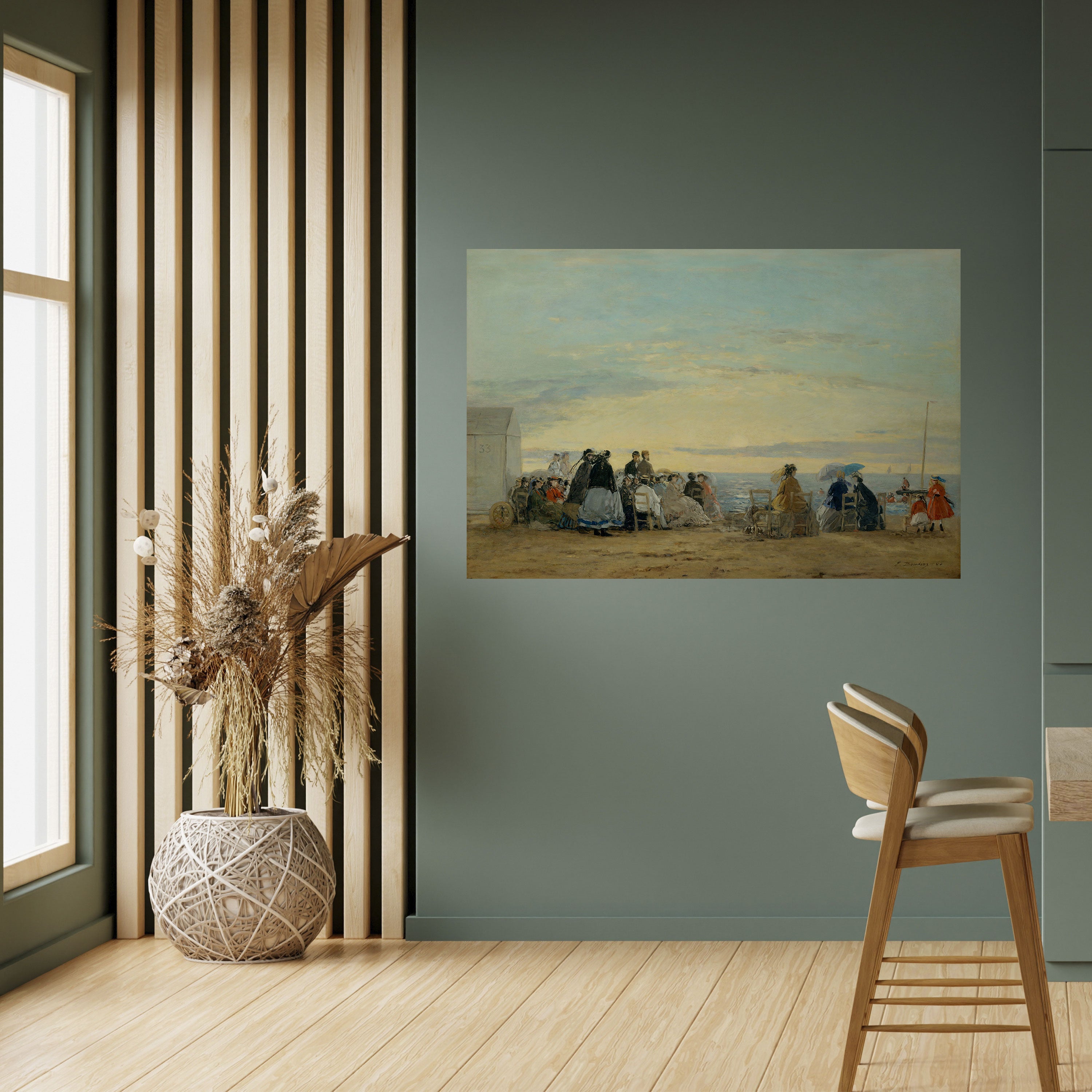 Póster horizontal autoadhesivo "MOMENTOS COSTEROS CON ENCANTO"