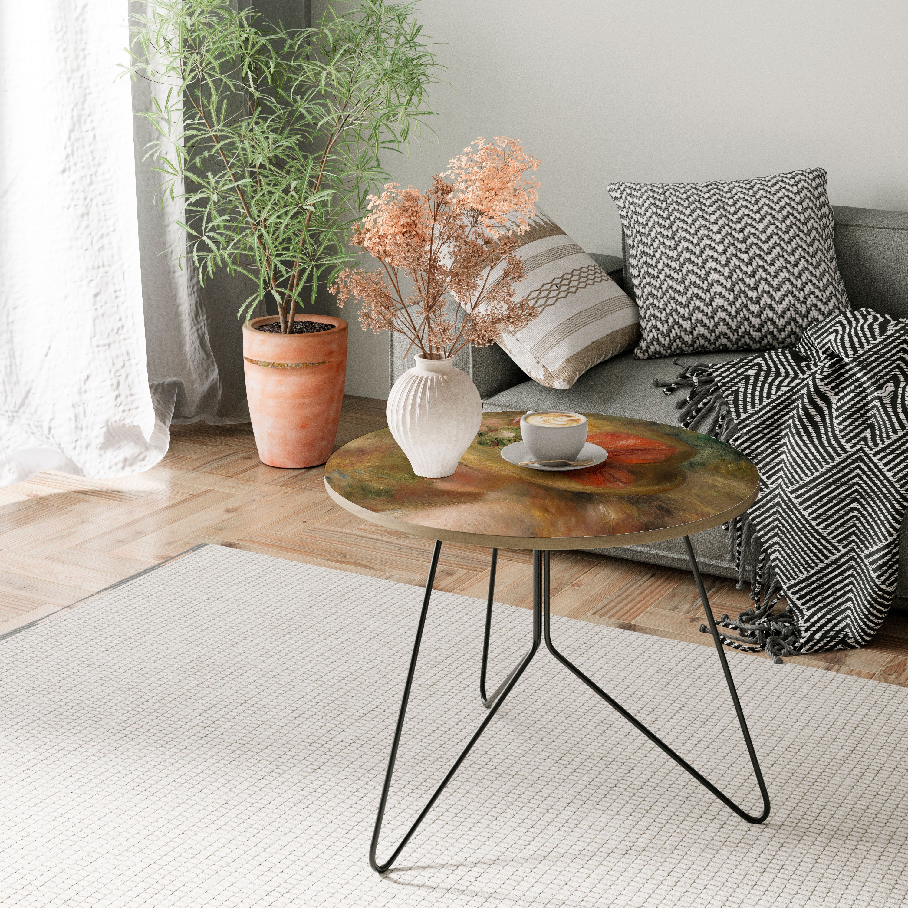 Mesa de centro SOMBRERO DE PÉTALOS 69