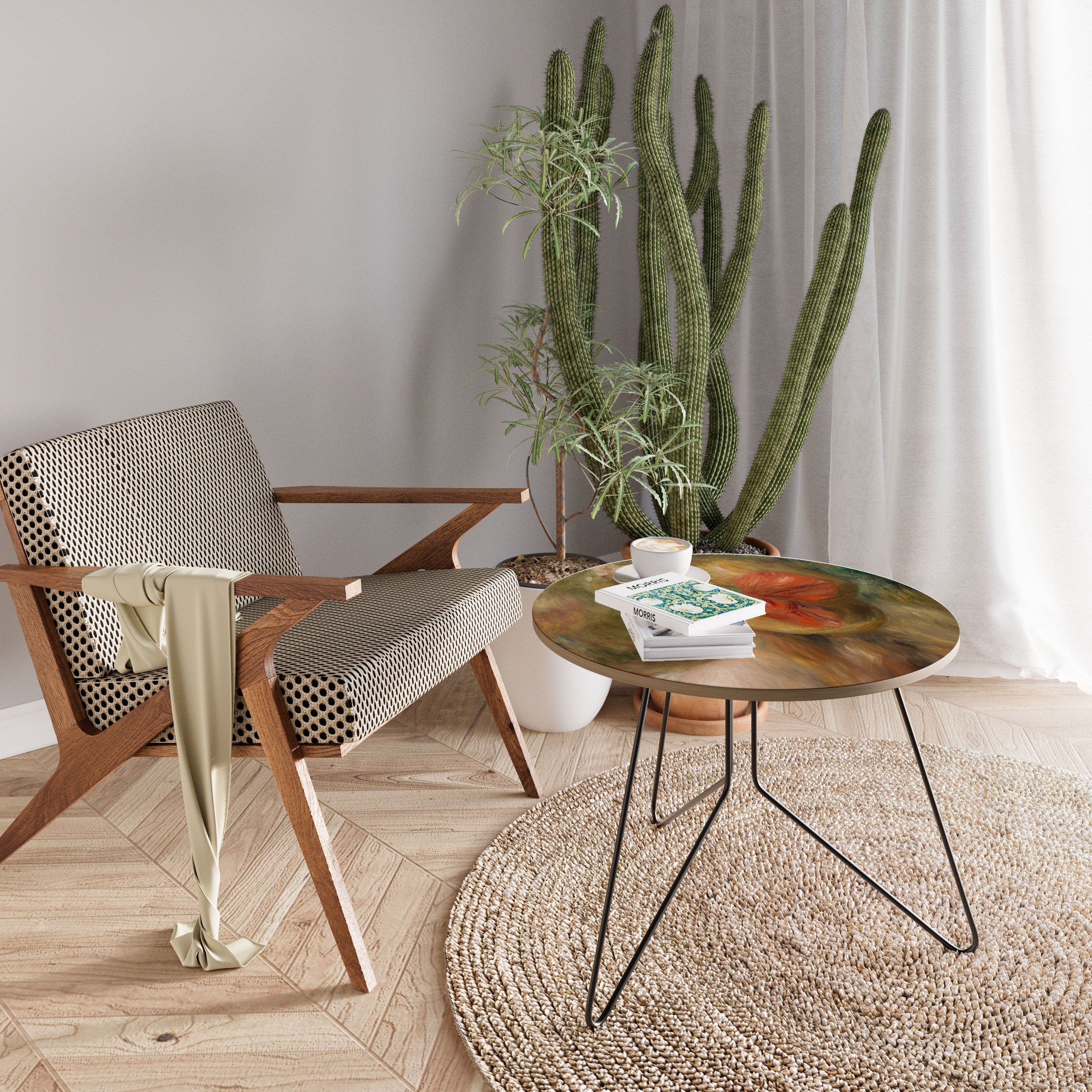 Mesa de centro SOMBRERO DE PÉTALOS 69