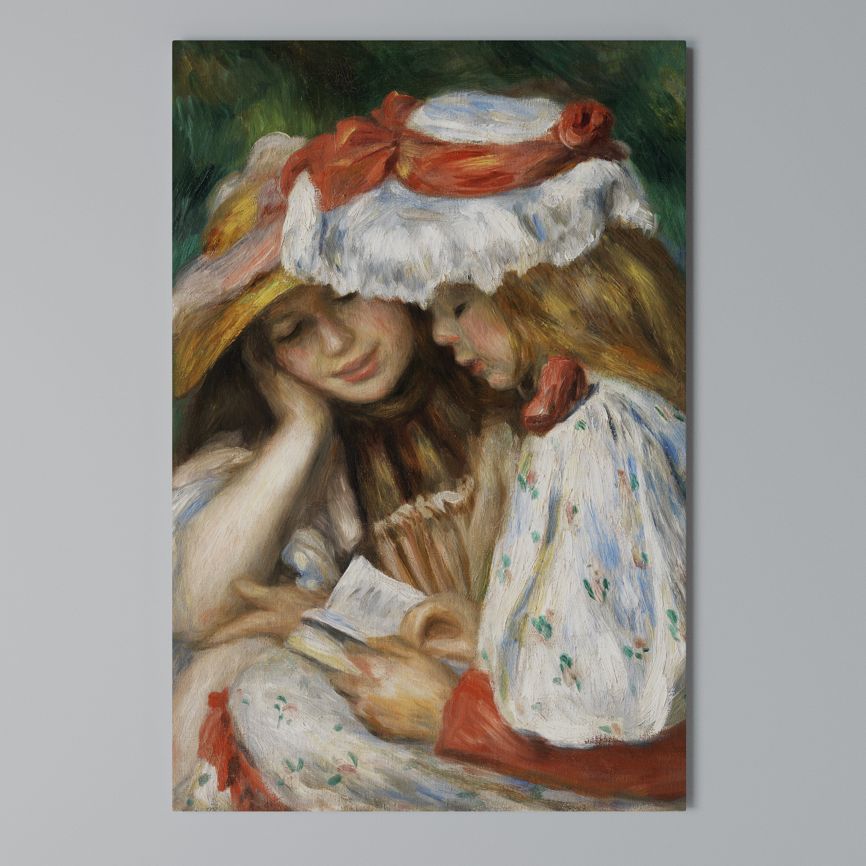 MUSE OF YOUTHFUL DREAMS Cuadro en lienzo vertical