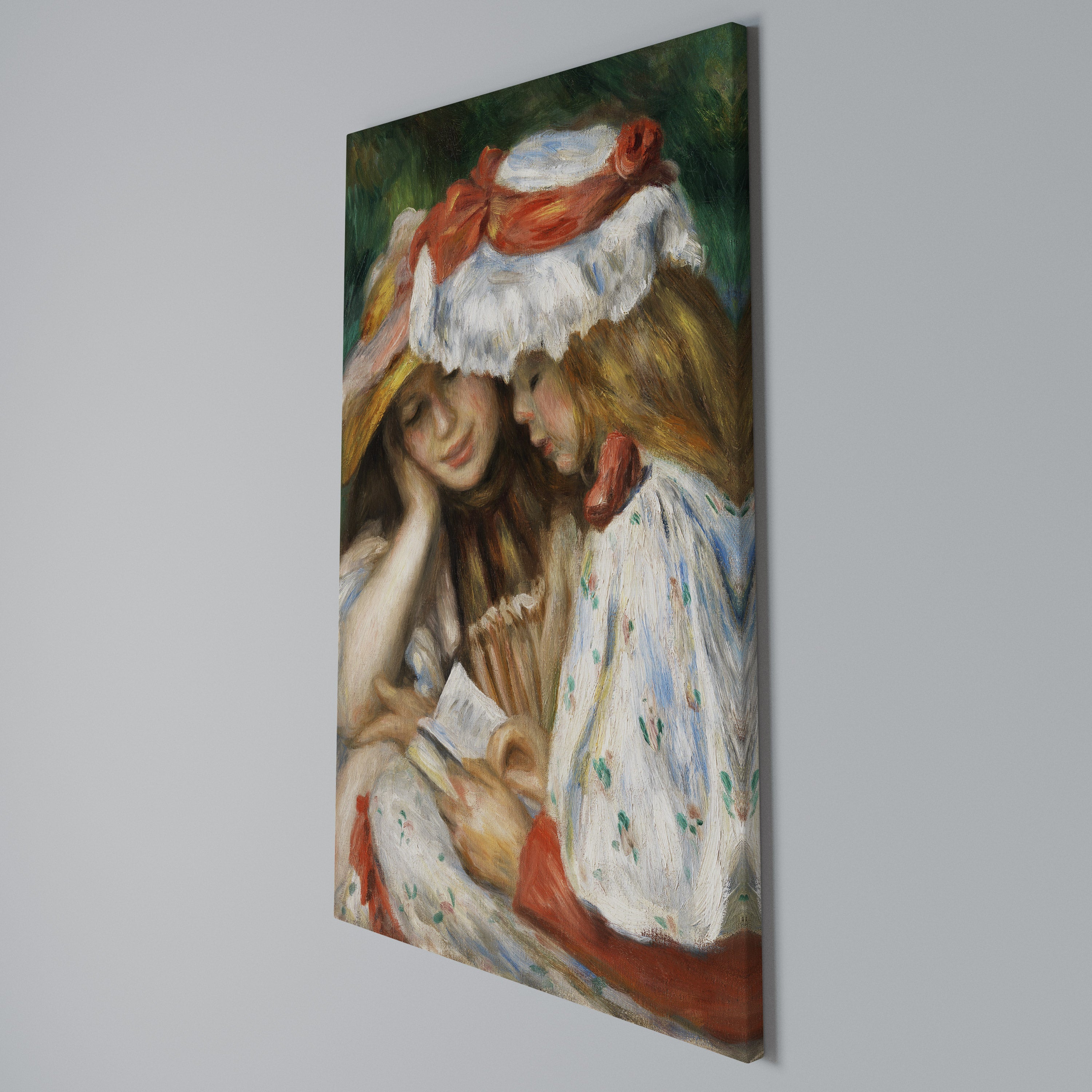 MUSE OF YOUTHFUL DREAMS Cuadro en lienzo vertical
