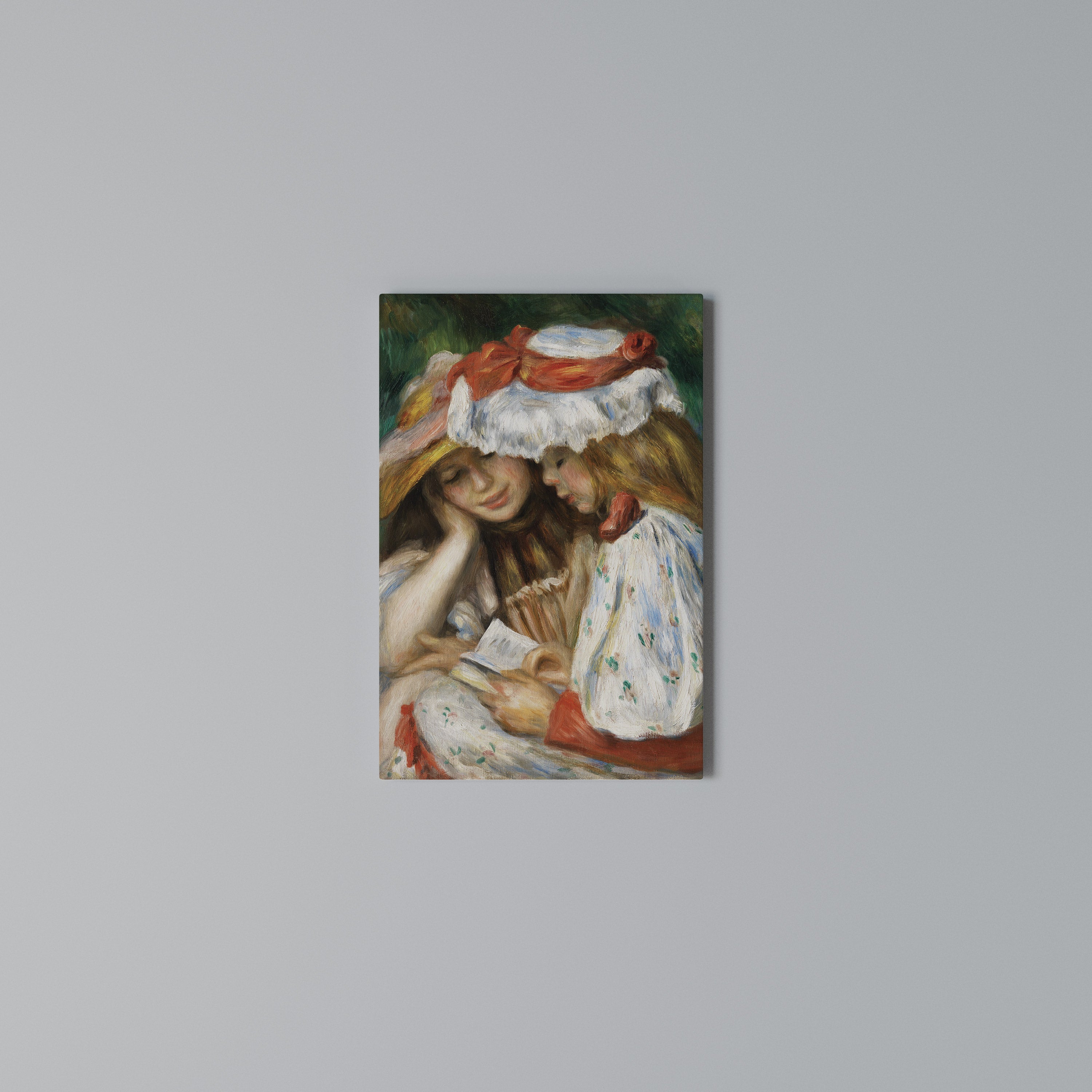 MUSE OF YOUTHFUL DREAMS Cuadro en lienzo vertical