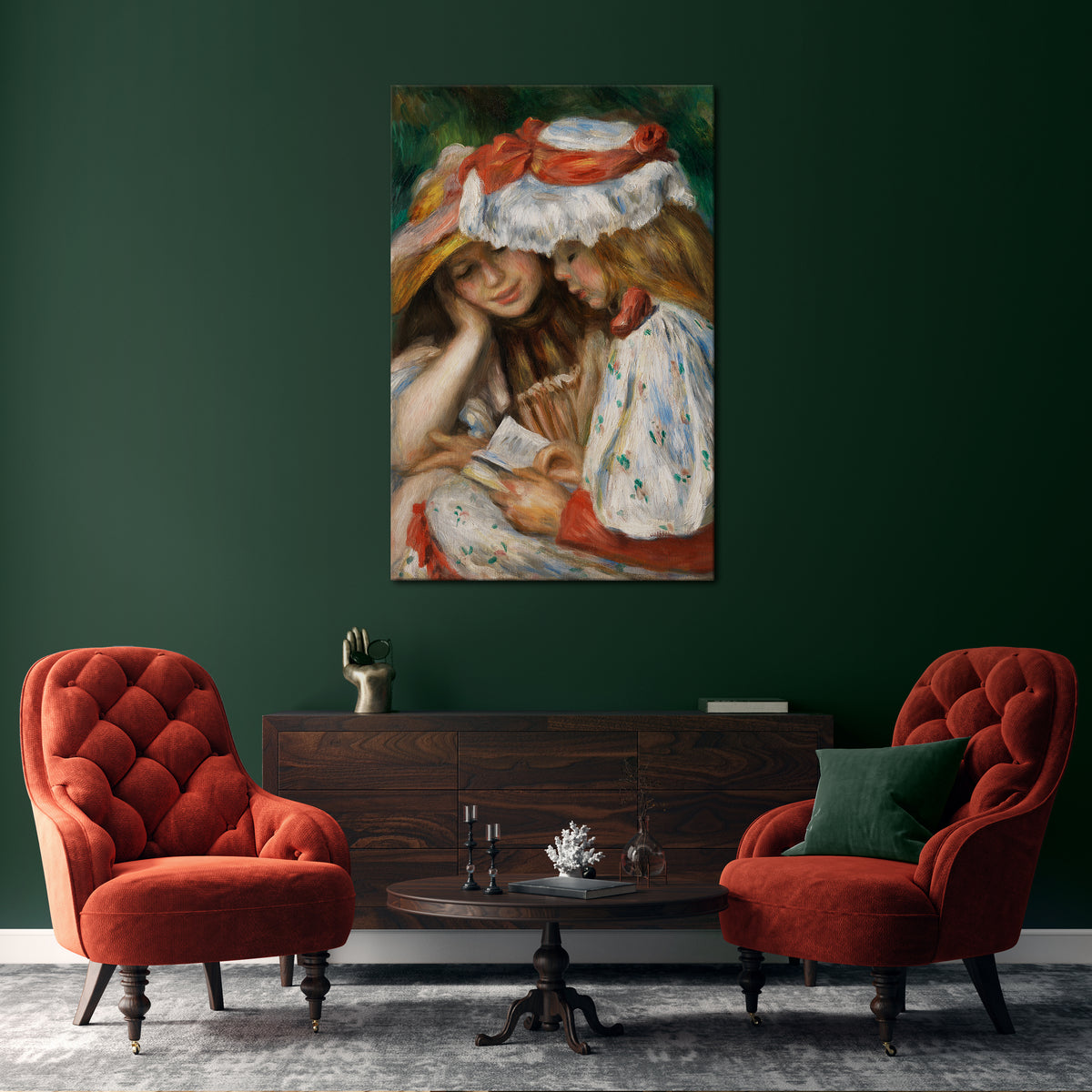 MUSE OF YOUTHFUL DREAMS Cuadro en lienzo vertical