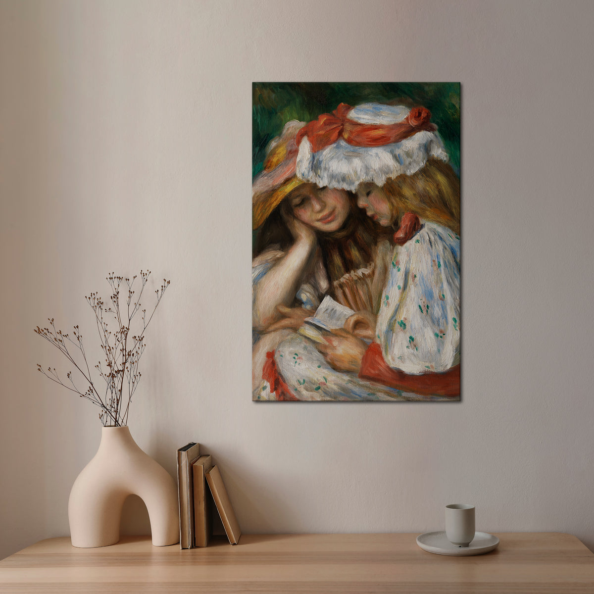 MUSE OF YOUTHFUL DREAMS Cuadro en lienzo vertical