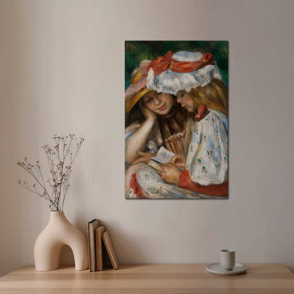 MUSE OF YOUTHFUL DREAMS Cuadro en lienzo vertical