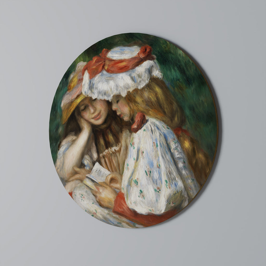 MUSE OF YOUTHFUL DREAMS Round Wall Art