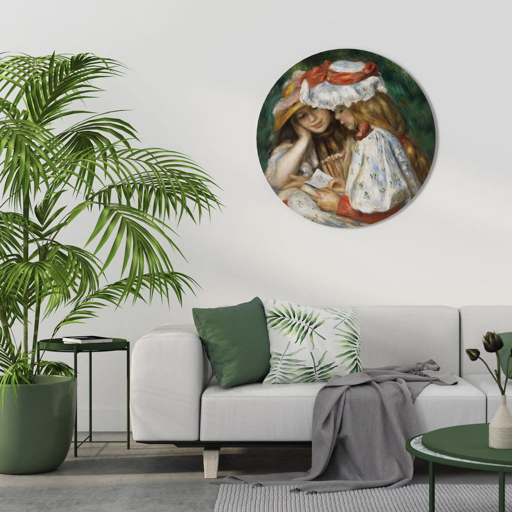 MUSE OF YOUTHFUL DREAMS Round Wall Art