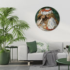 MUSE OF YOUTHFUL DREAMS Round Wall Art