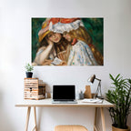 MUSE OF YOUTHFUL DREAMS Peel and Stick Horizontal Poster