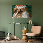 MUSE OF YOUTHFUL DREAMS Peel and Stick Horizontal Poster