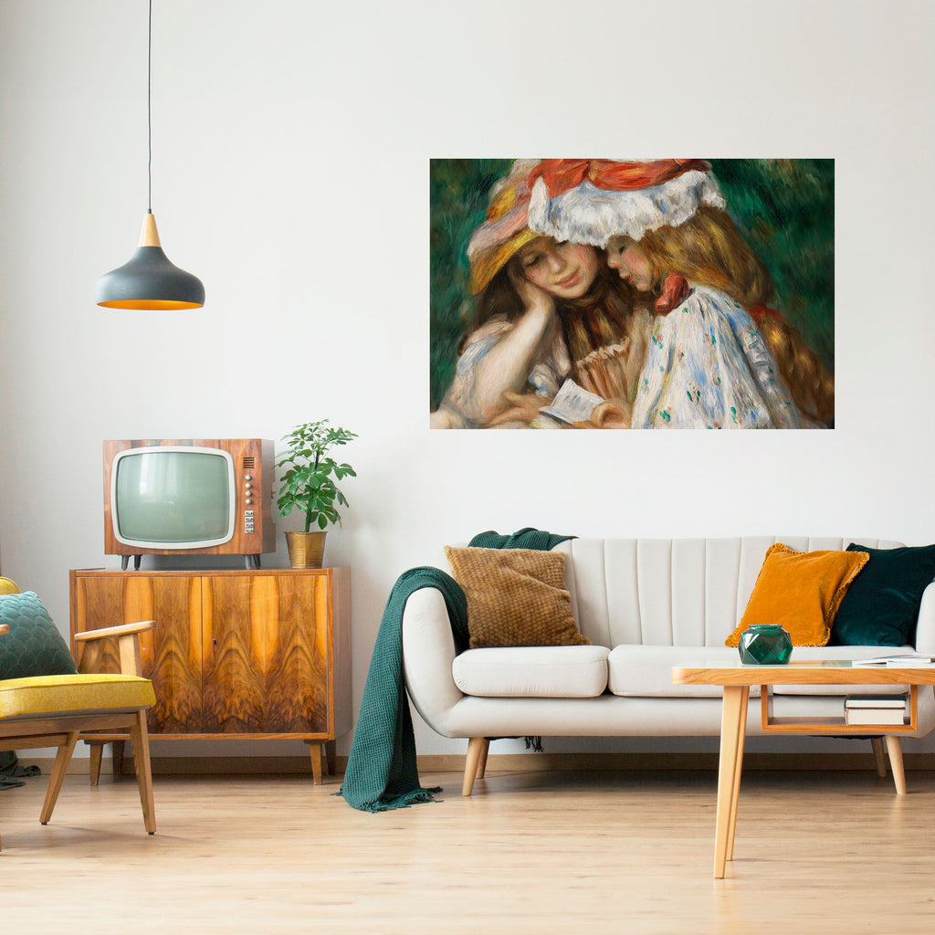 Póster horizontal autoadhesivo MUSA DE LOS SUEÑOS JUVENILES