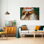 MUSE OF YOUTHFUL DREAMS Peel and Stick Horizontal Poster