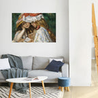 MUSE OF YOUTHFUL DREAMS Peel and Stick Horizontal Poster