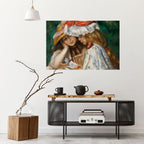 MUSE OF YOUTHFUL DREAMS Peel and Stick Horizontal Poster