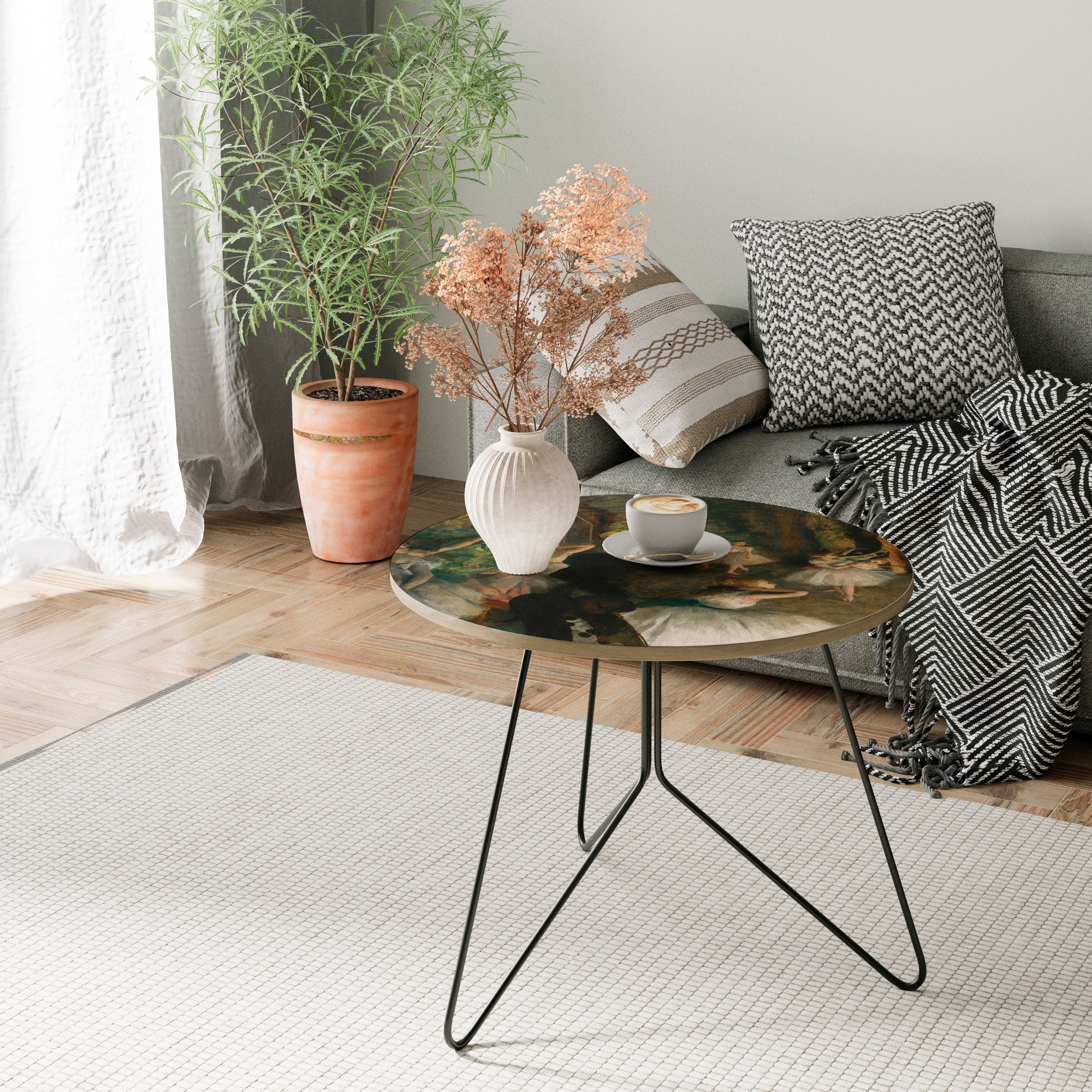 ENSAYO DE BALLET MÍSTICO Mesa de centro 69