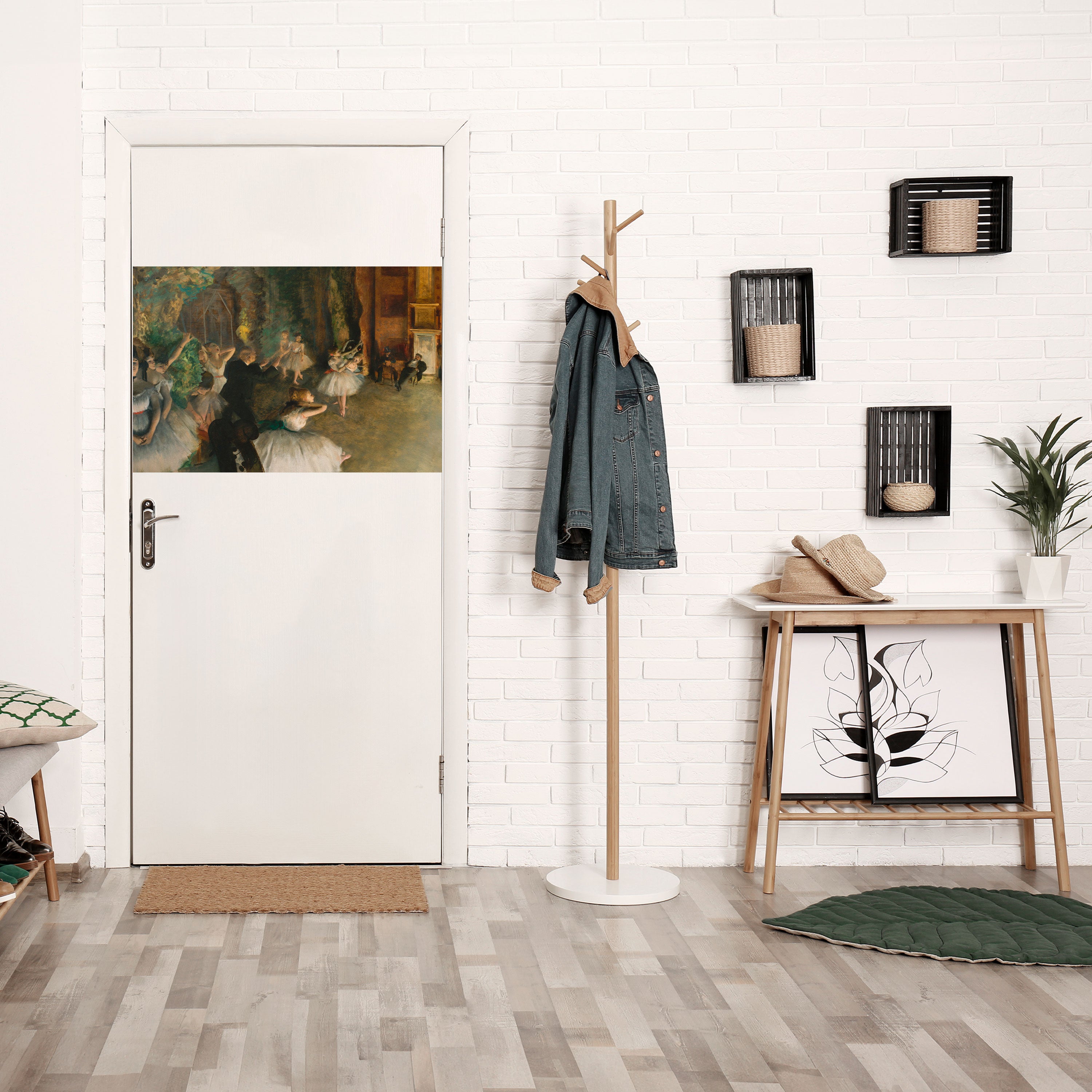 Póster horizontal autoadhesivo ENSAYO DE BALLET MÍSTICO