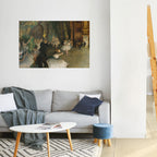 MYSTICAL BALLET REHEARSAL Peel and Stick Horizontal Poster