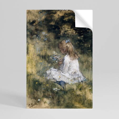 GATHERING SERENITY Póster adhesivo vertical