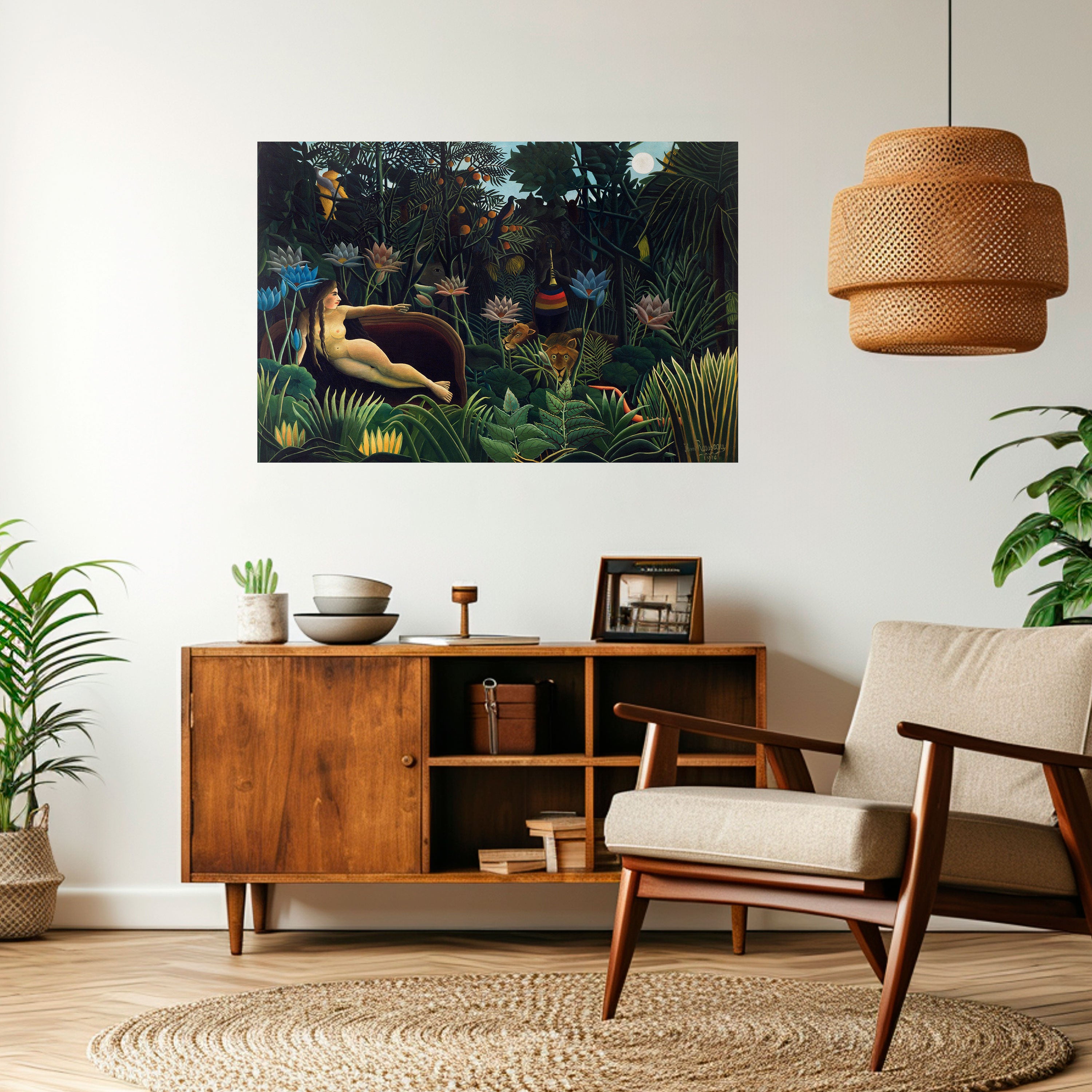 EL SUEÑO Póster horizontal autoadhesivo