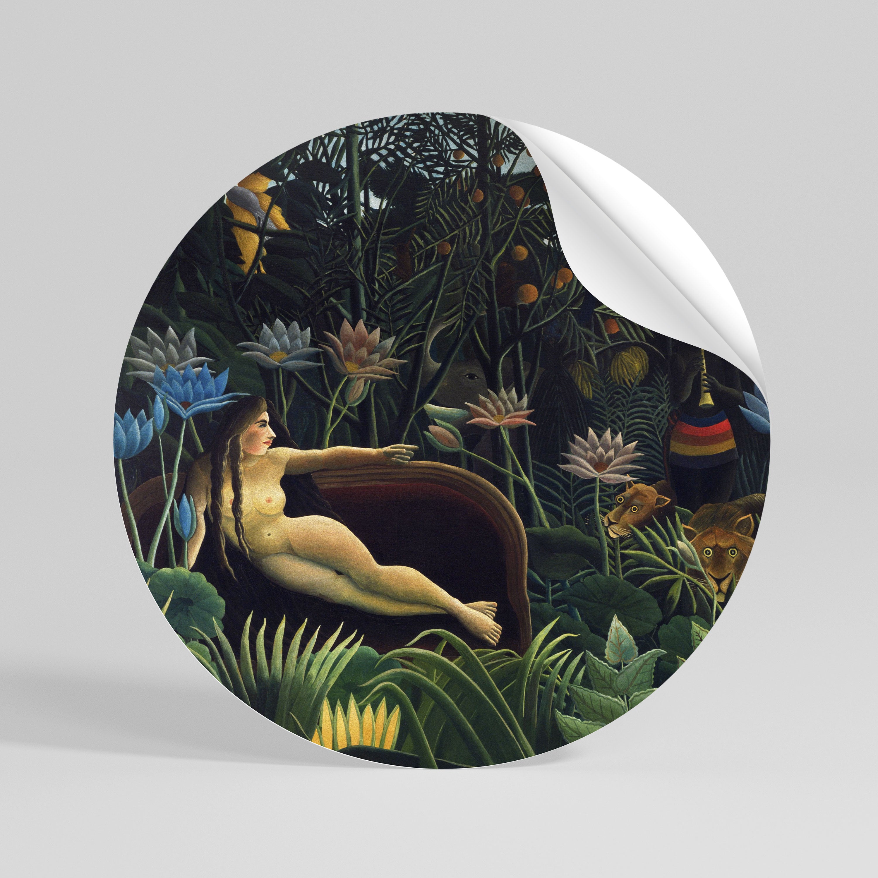 THE DREAM Vinilo adhesivo redondo