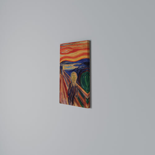 THE SCREAM Cuadro en lienzo vertical