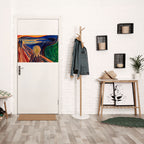 THE SCREAM Póster Horizontal Adhesivo