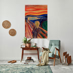 THE SCREAM Póster Vertical Adhesivo