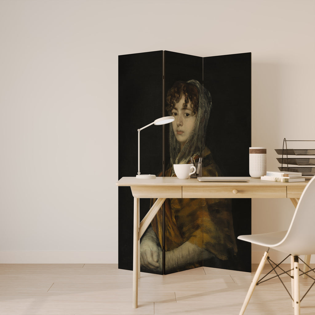 WHISPERS OF HISTORY Biombo de 3 paneles