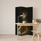 WHISPERS OF HISTORY Biombo de 3 paneles