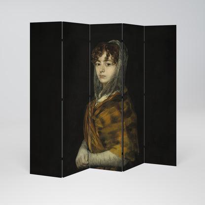 WHISPERS OF HISTORY 5-Panel Room Divider