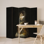 WHISPERS OF HISTORY Biombo Decorativo de 5 Paneles