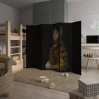 WHISPERS OF HISTORY Biombo Decorativo de 6 Paneles