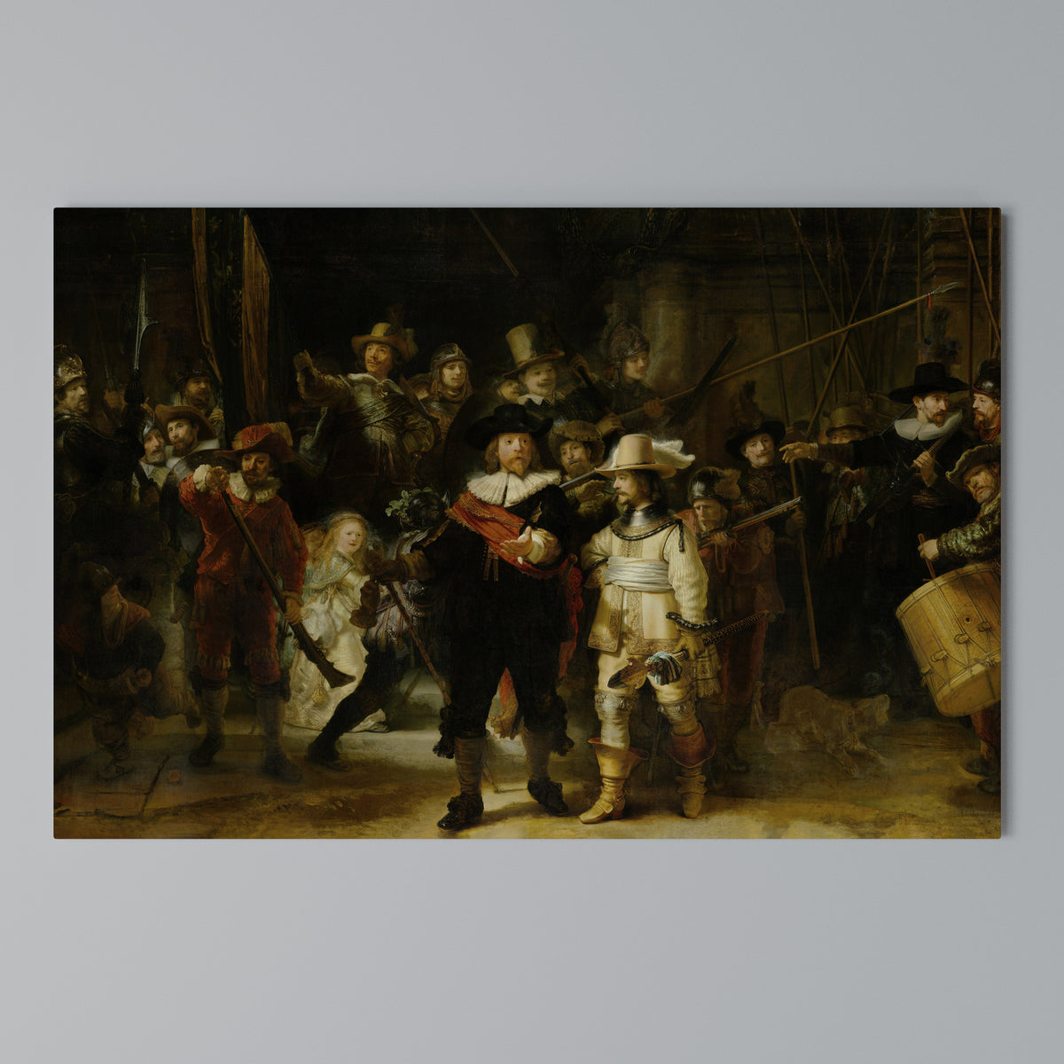 NIGHTWATCH TRIBUTE Cuadro en lienzo horizontal