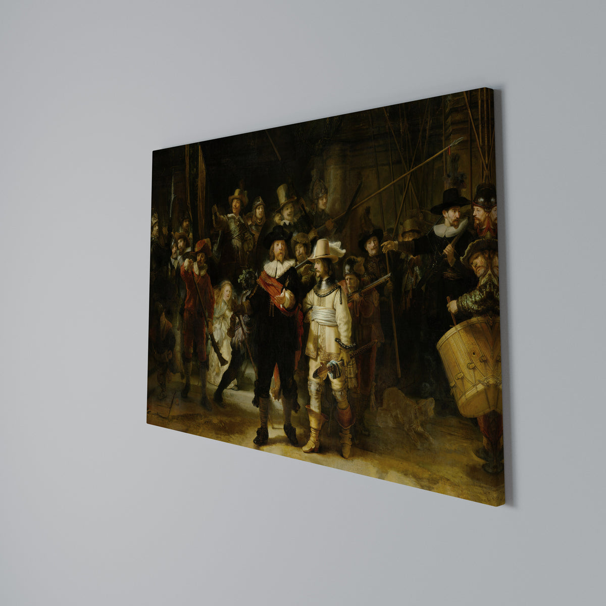 NIGHTWATCH TRIBUTE Cuadro en lienzo horizontal
