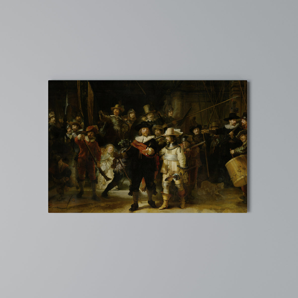 NIGHTWATCH TRIBUTE Cuadro en lienzo horizontal
