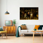 NIGHTWATCH TRIBUTE Póster Horizontal Adhesivo