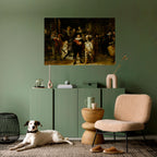 NIGHTWATCH TRIBUTE Póster Horizontal Adhesivo