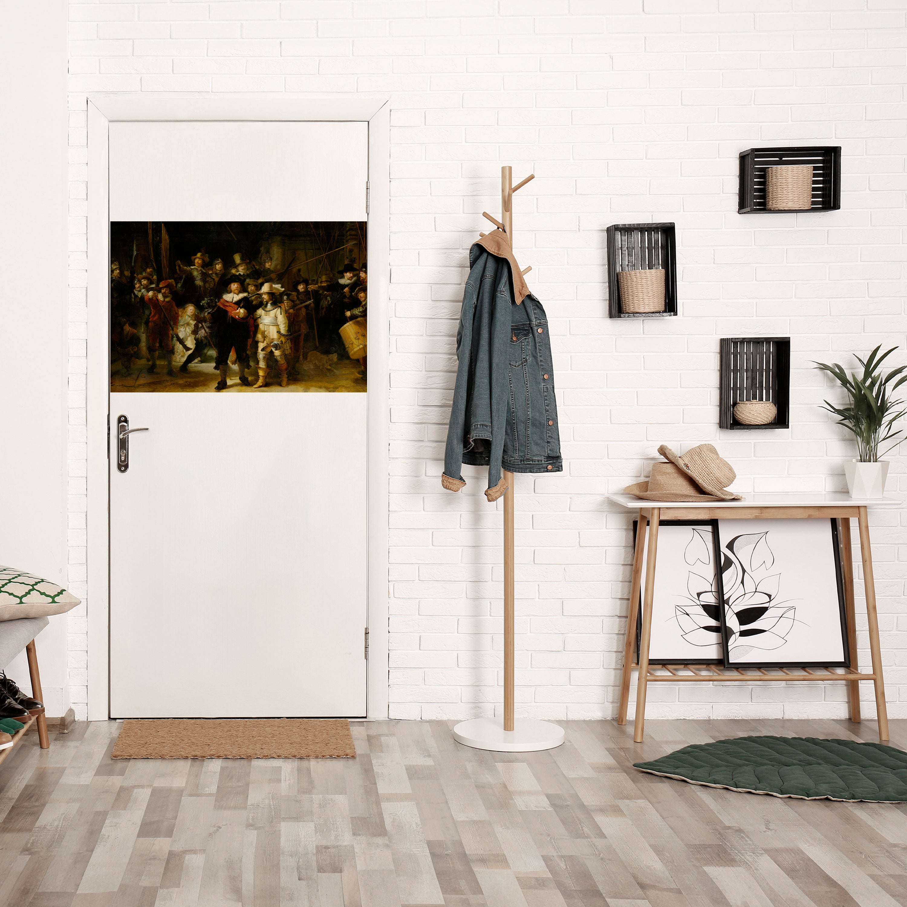 Póster horizontal autoadhesivo TRIBUTO A LA GUARDIA NOCTURNA