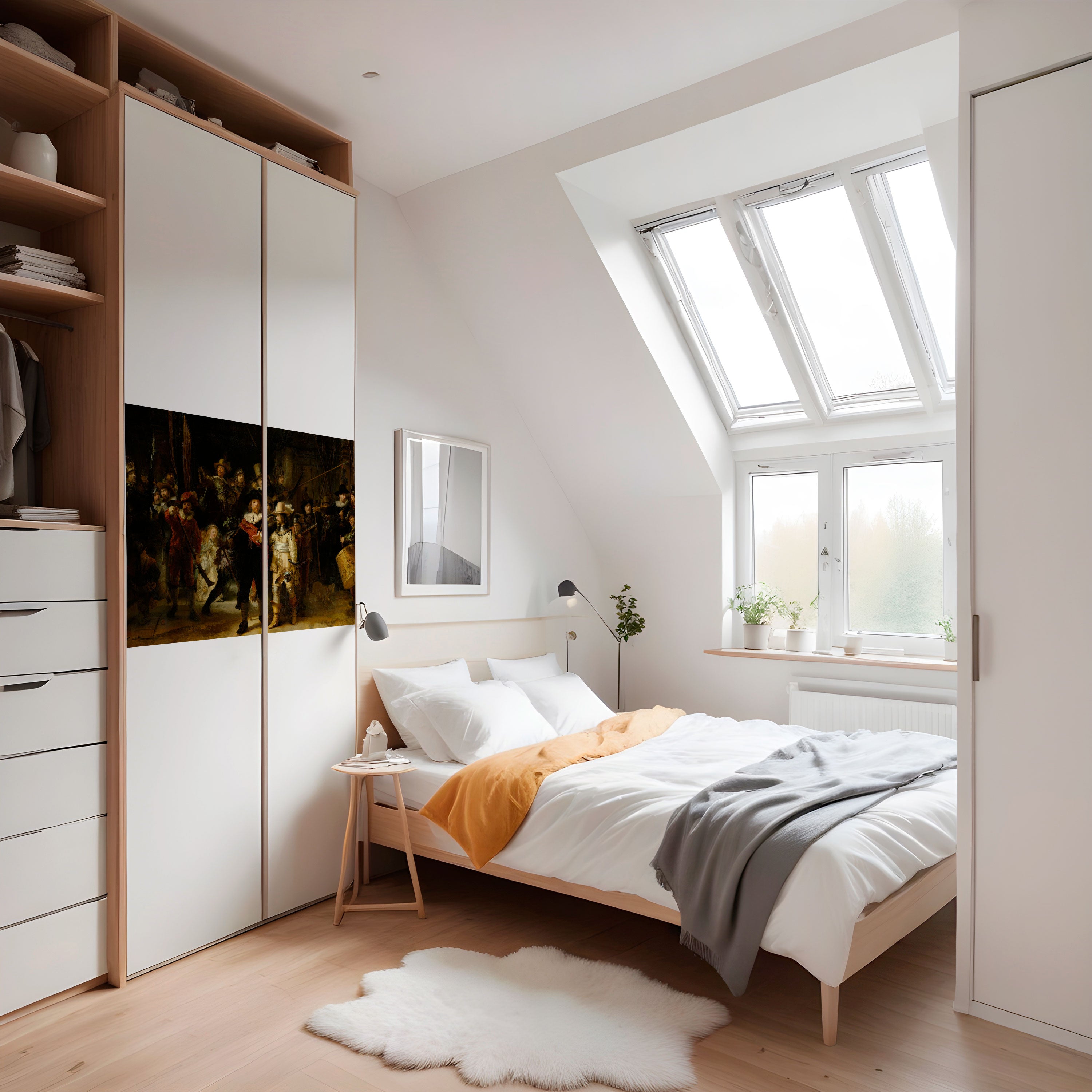 Póster horizontal autoadhesivo TRIBUTO A LA GUARDIA NOCTURNA